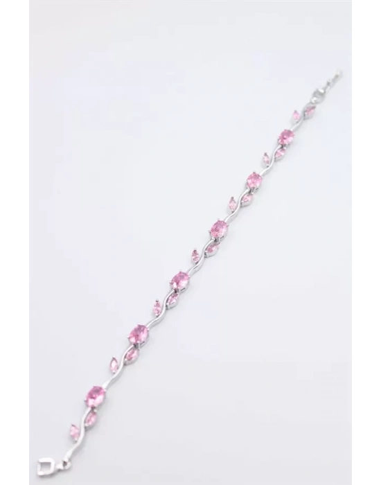 Çiçek Bileklik - Gümüş