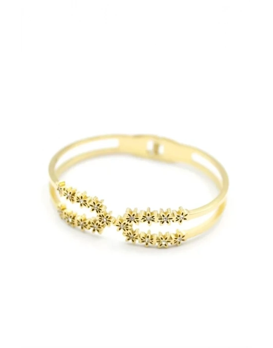 Çiçek Bilezik - Altın