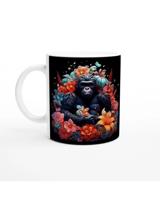 Çiçeklerin Efendisi Goril Kupa Bardak