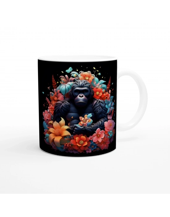 Çiçeklerin Efendisi Goril Kupa Bardak