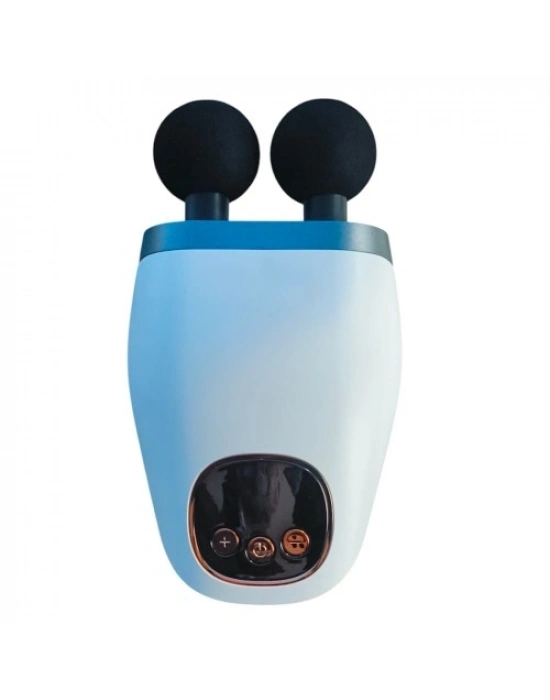 Çift Başlıklı Şarjlı Masaj Robotu