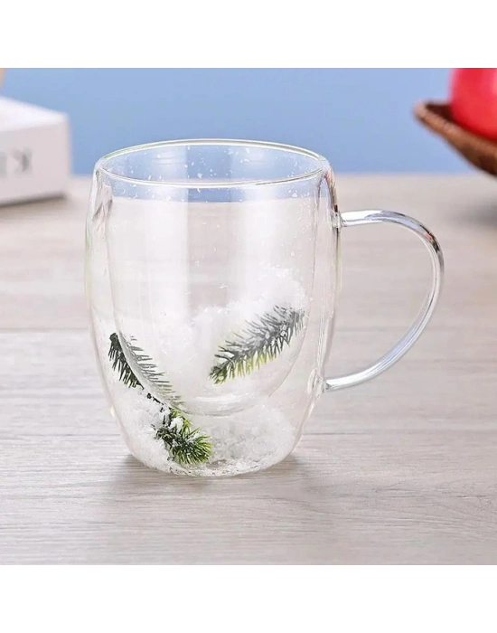 Çift Cidarli Çam Bardak