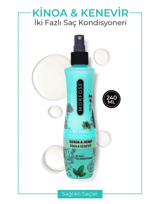 Çift Fazlı Kinoa & Kenevir Kondisyoner Fön Suyu 240 ML - mrfs