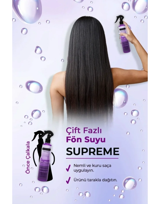 Çift Fazlı Supreme Kondisyoner Fön Suyu 400 ML - mrfs