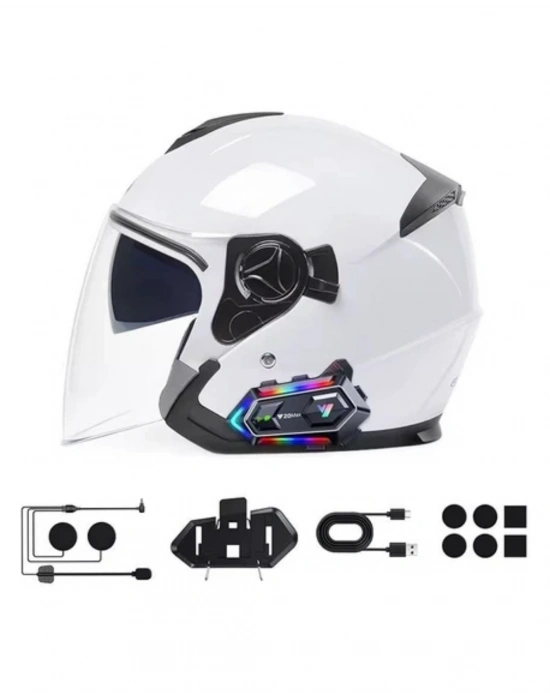 ® Çift Gürültü Azaltmalı Motosiklet Kask Telsiz Kulaklık