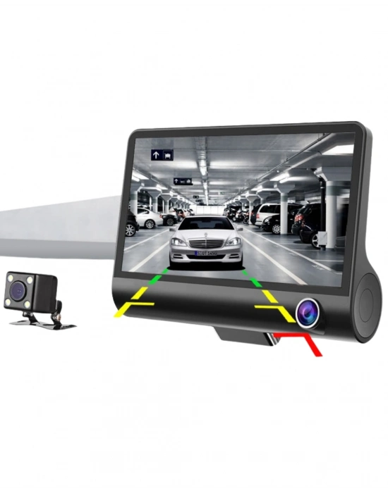 ® Çift Lens Araç Güvenlik Kamerası G Sensörlü Full HD