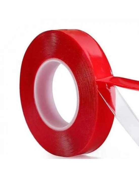 Çift Taraflı Akrilik Silikon Bant Yüksek Mukavemetli 18mm x 2 metre