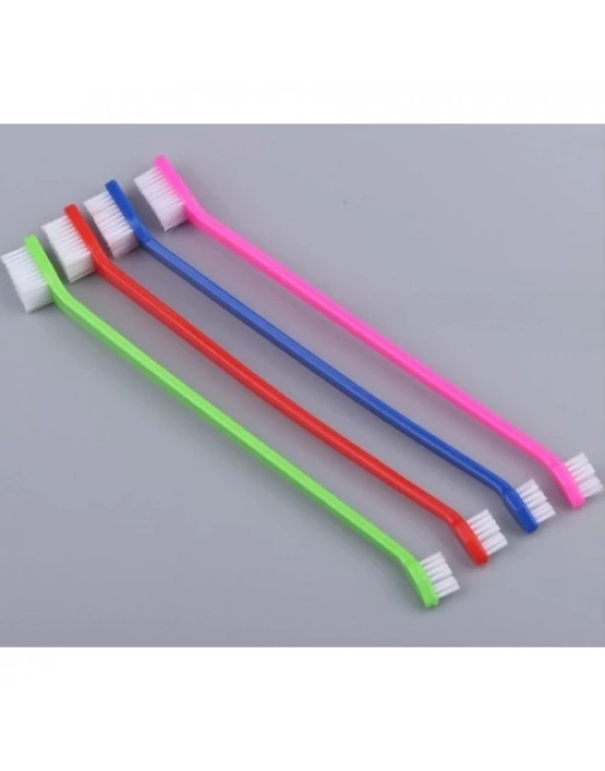 ÇIFT TARAFLI HAYVAN DIŞ FİRÇASI 4 LÜ SET