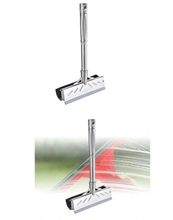 ®  Çift Taraflı Parfüm Kokulu Süngerli Pratik Cam Silme Aparatı