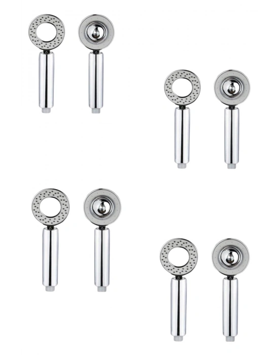 Çift Taraflı Yüksek Basınç Su Akıtan Şampuan Hazneli Duş Başlığı