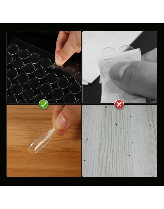 Çift Taraflı Yuvarlak Montaj Macunu 420 Adet