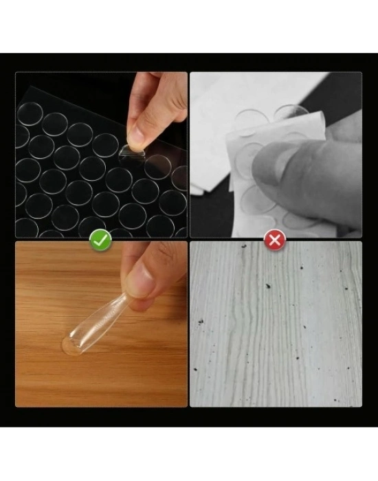 Çift Taraflı Yuvarlak Montaj Macunu