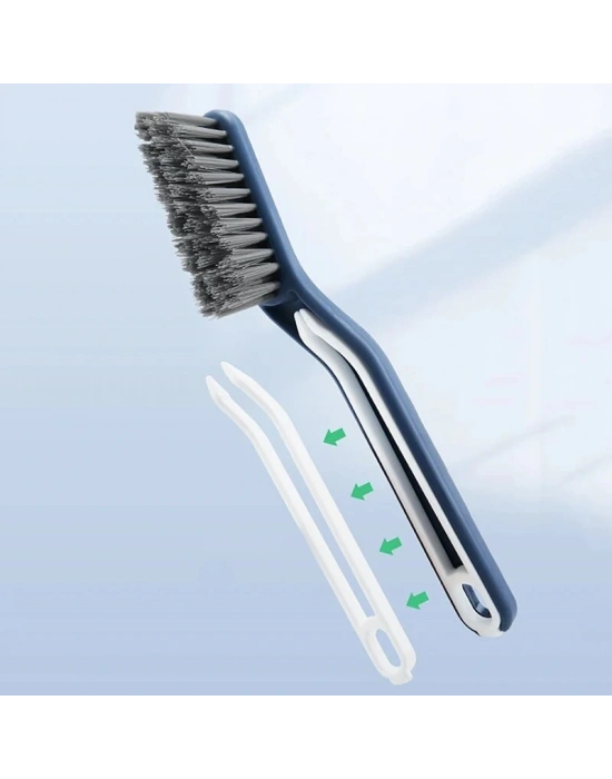 Cımbızlı Fırça Çok Amaçlı  Kademeli Kesim Uçlu Banyo Klozet Kenarı Pencere Temizleme Aparatı