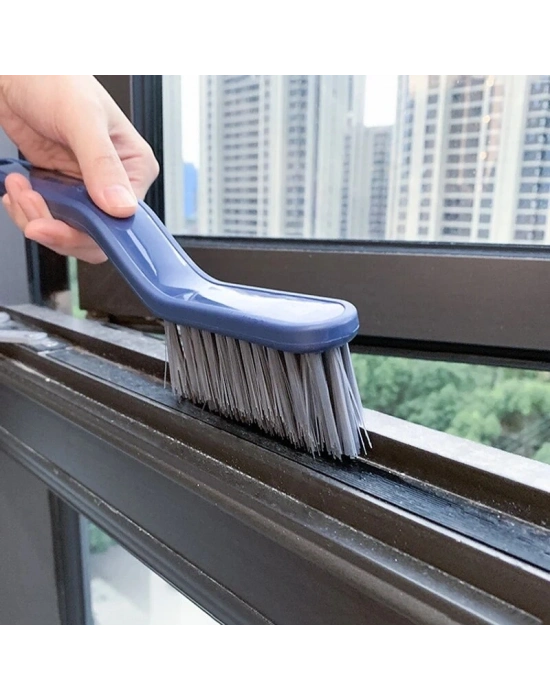 Cımbızlı Fırça Çok Amaçlı  Kademeli Kesim Uçlu Banyo Klozet Kenarı Pencere Temizleme Aparatı