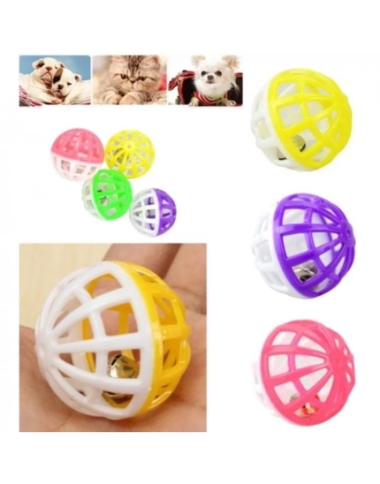 Çıngıraklı Evcil Hayvan Oyun Topu