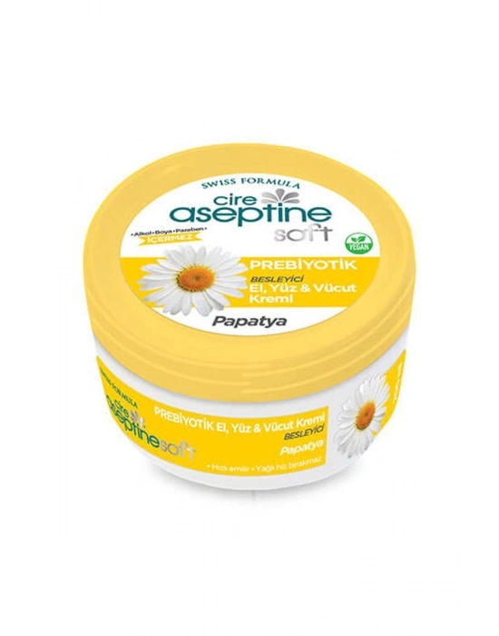 Cire Aseptine Soft Papatya Özlü Besleyici Prebiyotikli Krem 200 ml
