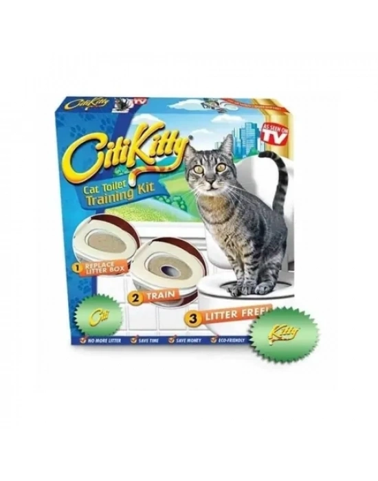 CitiKitty Klozet Kedi Tuvaleti Eğitim Seti