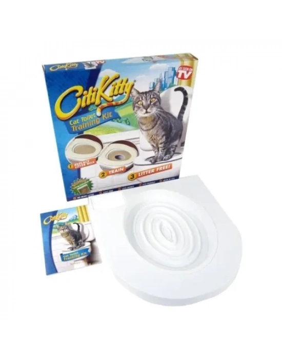 CitiKitty Klozet Kedi Tuvaleti Eğitim Seti