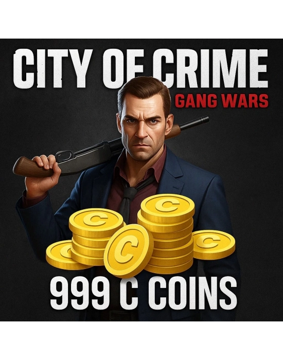 City of Crime: Gang Wars – 999 C Coins