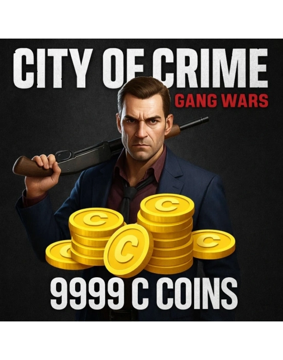 City of Crime: Gang Wars – 9999 C Coins