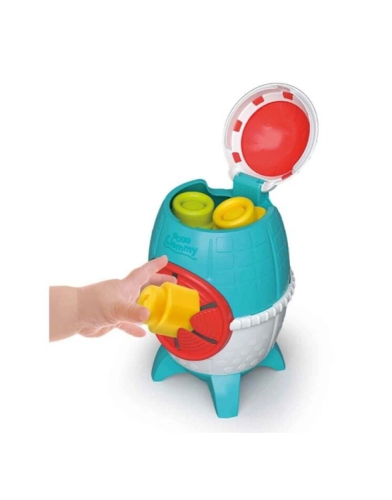 Clementoni Baby Soft Clemmy Yumuşak Blok Duyusal  Roket 17806