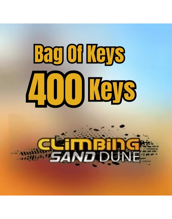 Climbing Sand Dune Bag Of Keys - 400 Keys