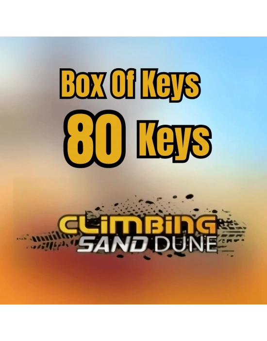 Climbing Sand Dune Box Of Keys - 80 Keys
