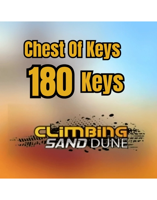 Climbing Sand Dune Chest Of Keys - 180 Keys