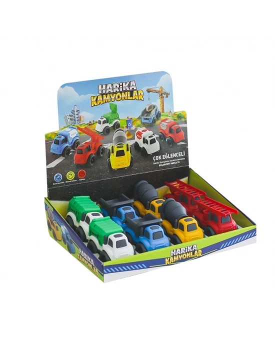 CNM19 Harika Kamyonlar İş Makineleri -Canem Oyuncak