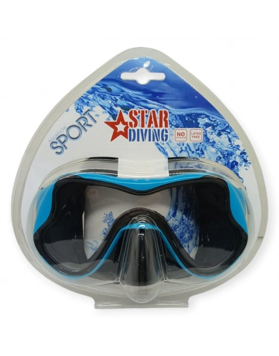 ÇNR-51704- TEK MASKE YETİŞKİN TEMPERED STAR DIVING