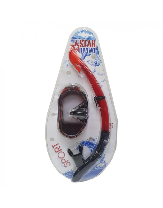 ÇNR-51712 - MASKE SET  PC - STAR DIVING