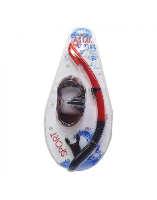 ÇNR-51713 - MASKE SET  PC - STAR DIVING