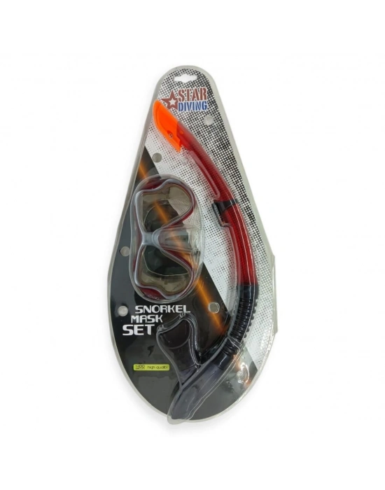 ÇNR-51720 - MASKE SET TEMPERED TERGET- STAR DIVING