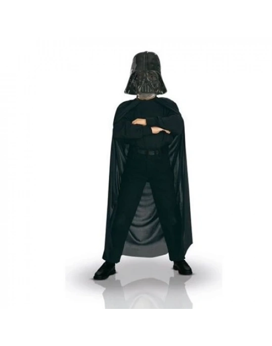 Çocuk Boy Darth Vader Maskesi ve Pelerin Seti