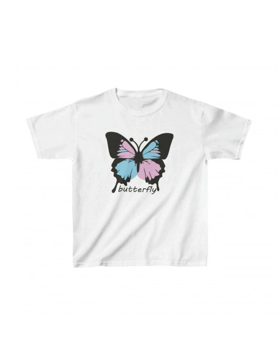 Çocuk   Baskılı T-Shirt - Beyaz