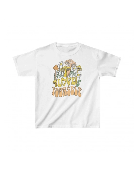 Çocuk   Baskılı T-Shirt - Beyaz