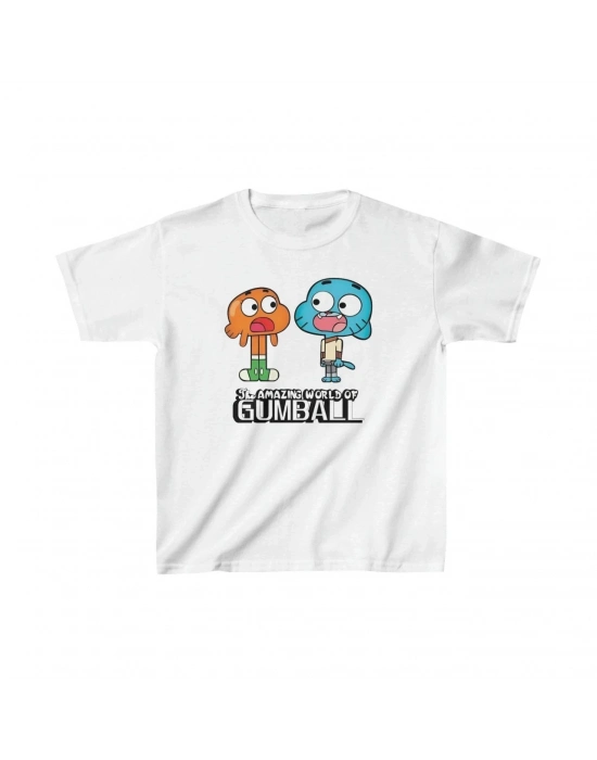 Çocuk   Baskılı T-Shirt - Beyaz