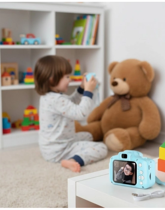 ® ÇOCUK KAMERASI MAVİ