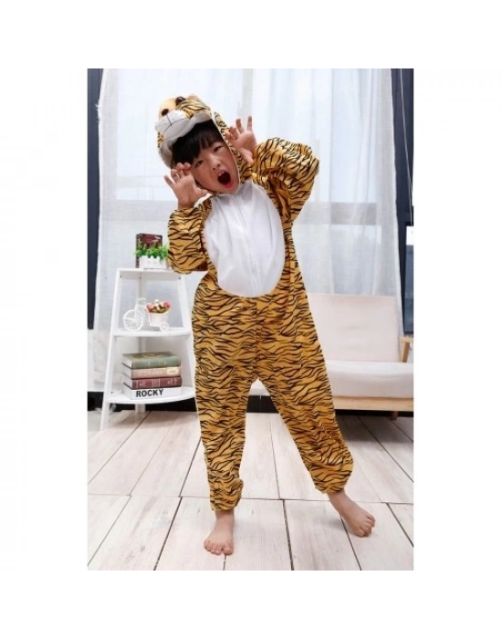 Çocuk Kaplan-Aslan Kostümü 2-3 Yaş