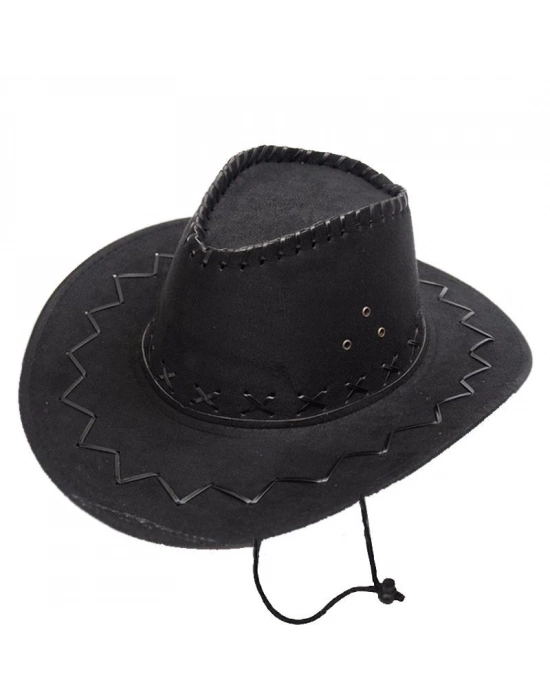 Çocuk Kovboy Şapkası Nubuk Süet