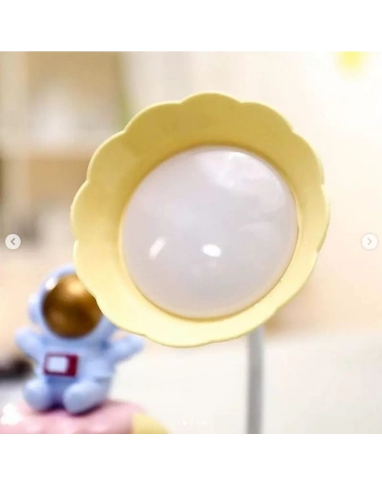 Çocuk Odası Ay ve Astronot Desenli Gece Lambası