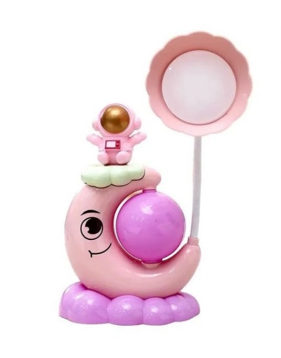 Çocuk Odası Ay ve Astronot Desenli Gece Lambası