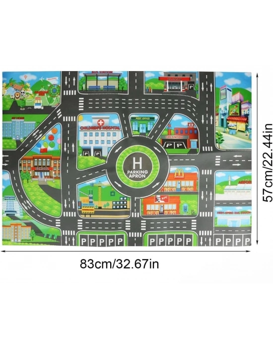 Çocuk Oyun Matı (mutlu Şehir Hayatı)