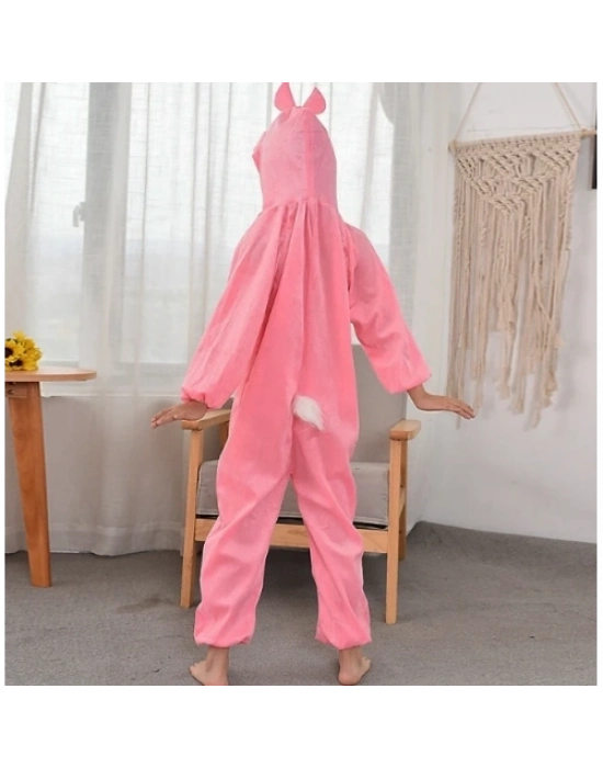 Çocuk Tavşan Kostümü Pembe Renk 2-3 Yaş
