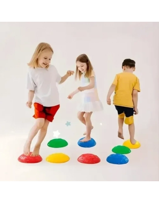 Çocuk Yarım Küre Denge ve Koordinasyon Adası 6lı Set