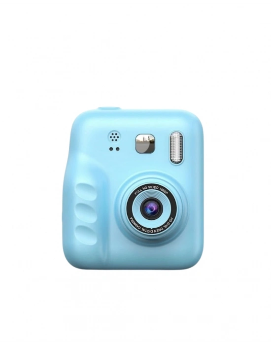 Çocuklar İçin Fotoğraf Makinesi Baskı Özellikli 4 Kağıt Rulo Hediyeli