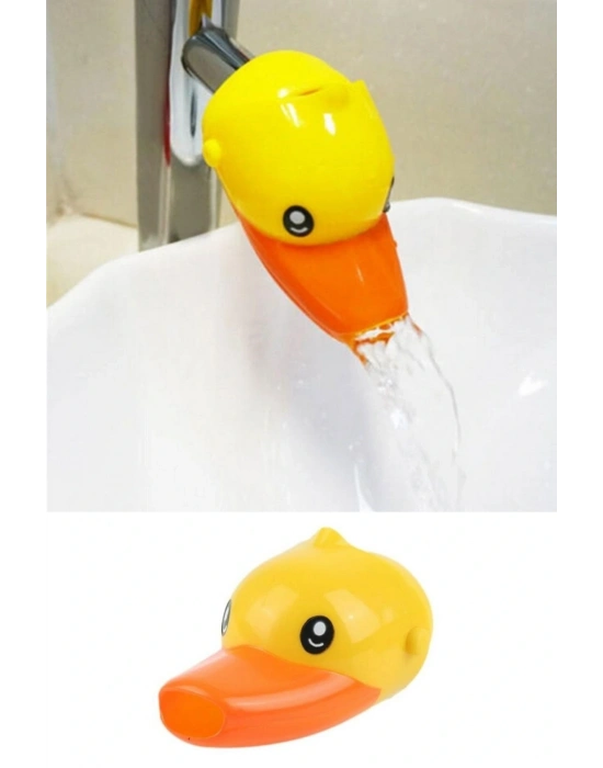 Çocuklar İçin Musluk Uzatıcı Sevimli Ördek