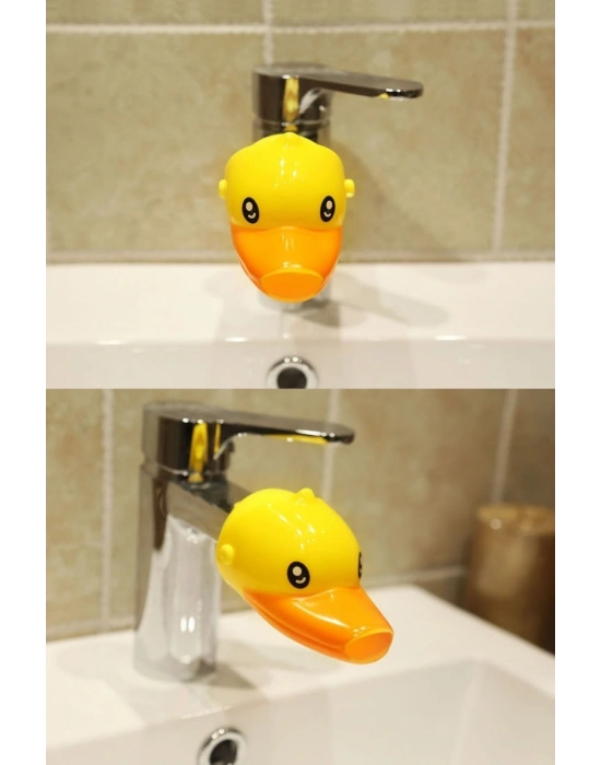 Çocuklar İçin Musluk Uzatıcı Sevimli Ördek