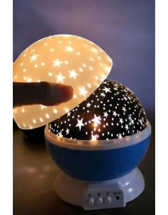 Çocuklara Özel Yıldızlı Gece Lambası