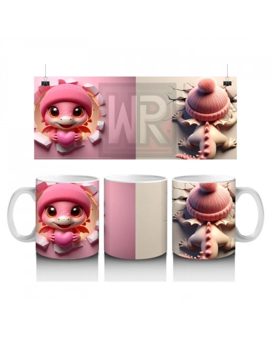 Çocuklara Sütü Sevdiren Bereli Kalp Arkadaşı Kupa Bardak